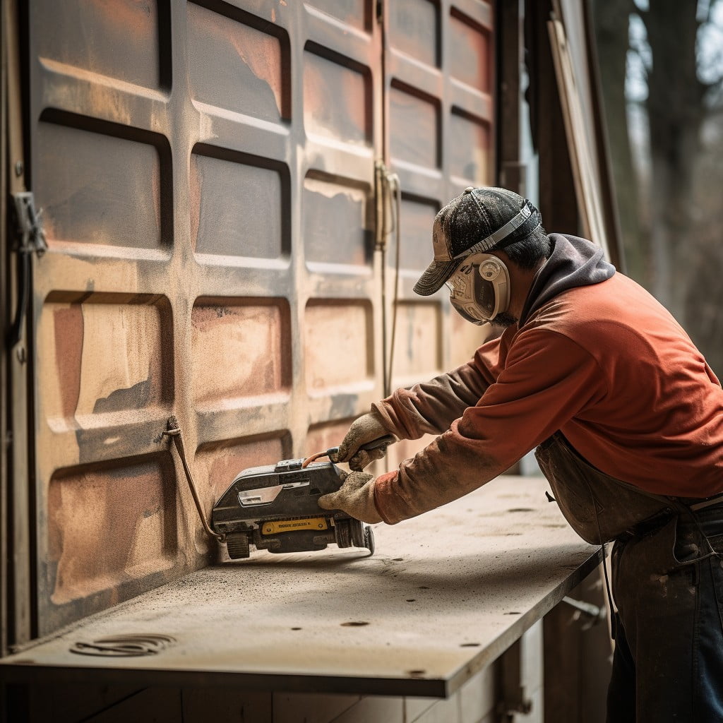 How To Paint A Metal Garage Door A Comprehensive Guide