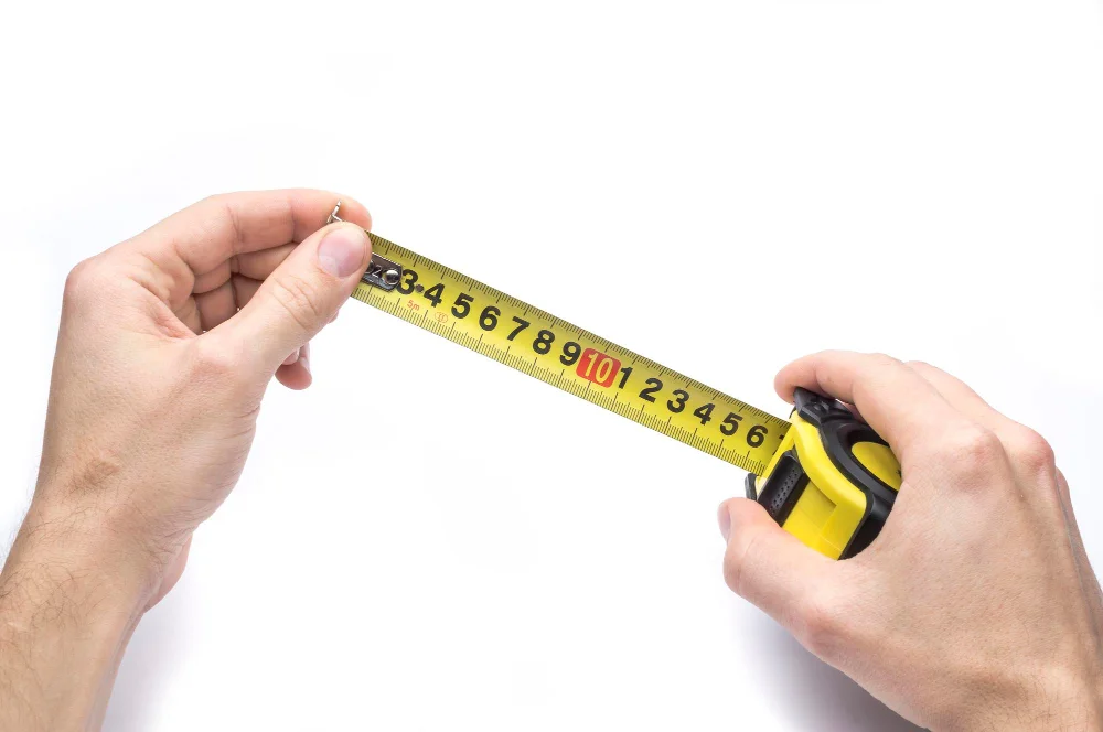 Measure the garage door opening