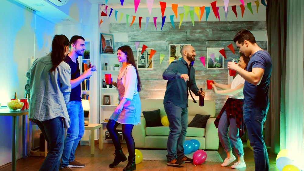 Party Space in the Garage