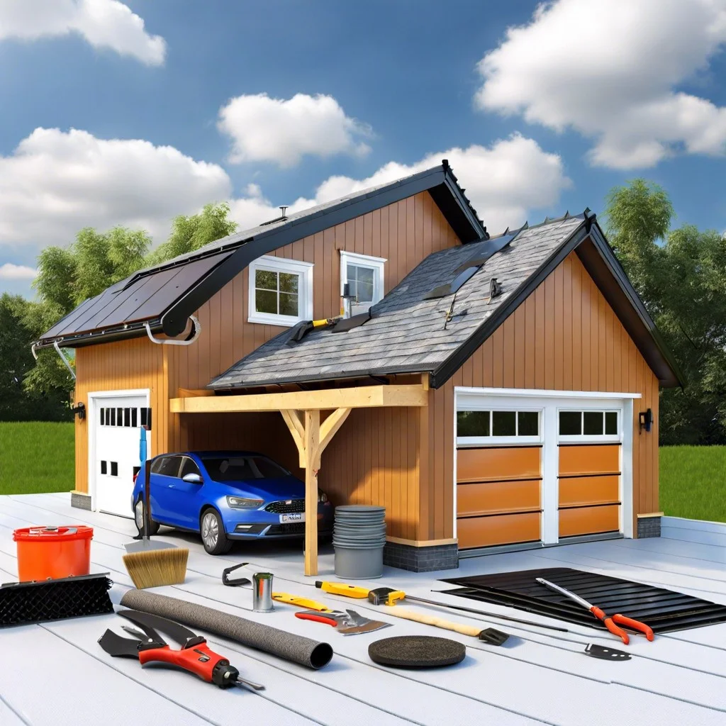 garage roof repair cost