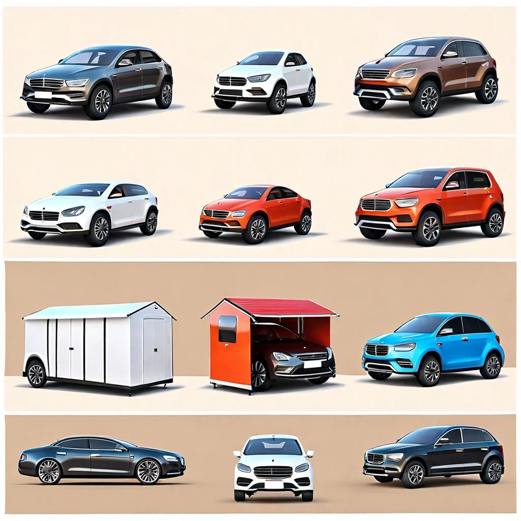 types of foldable car garages