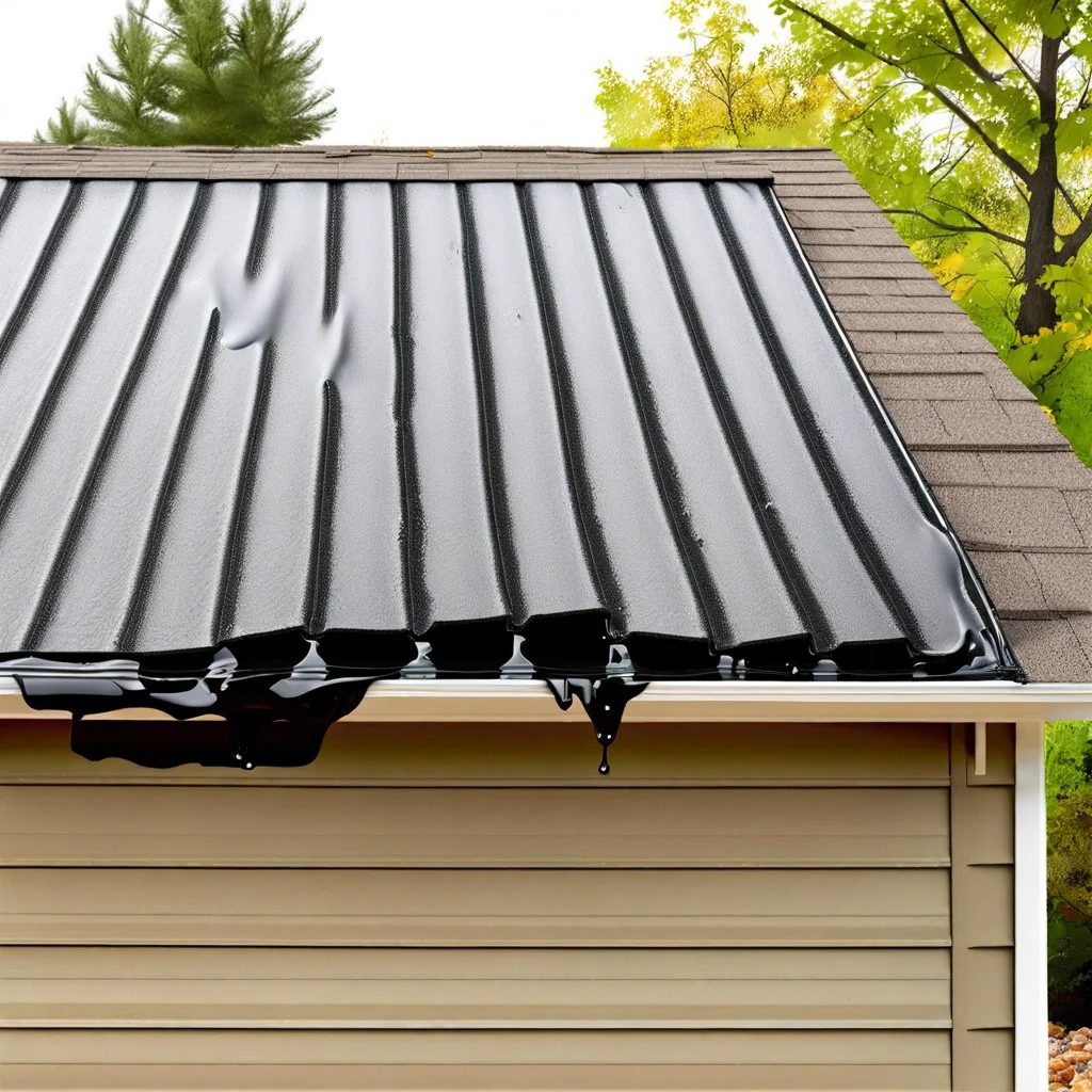 what causes your garage roof to leak