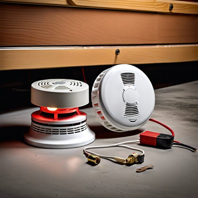 Smoke Detector in Garage Comparing Heat Detectors vs Smoke Detectors