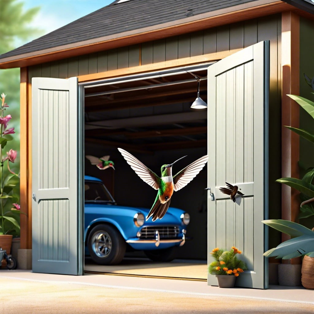 How to Get a Hummingbird Out of Your Garage: Simple Steps and Tips