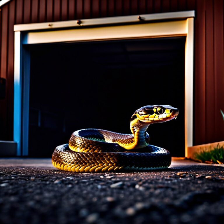 Snake in Garage How to Safely Handle Unwanted Guests