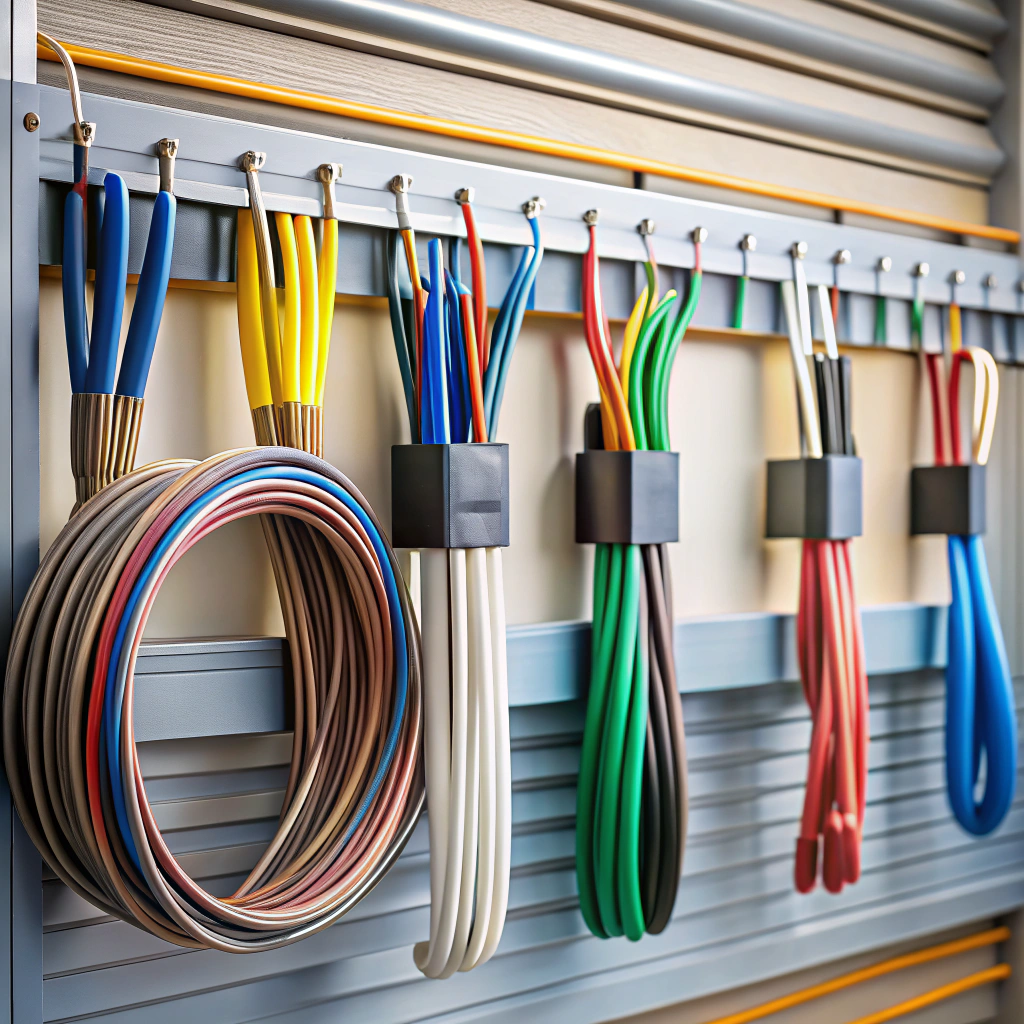 types of wires used in garage door openers